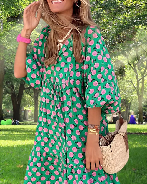 Chic Boho Summer Dress amazon